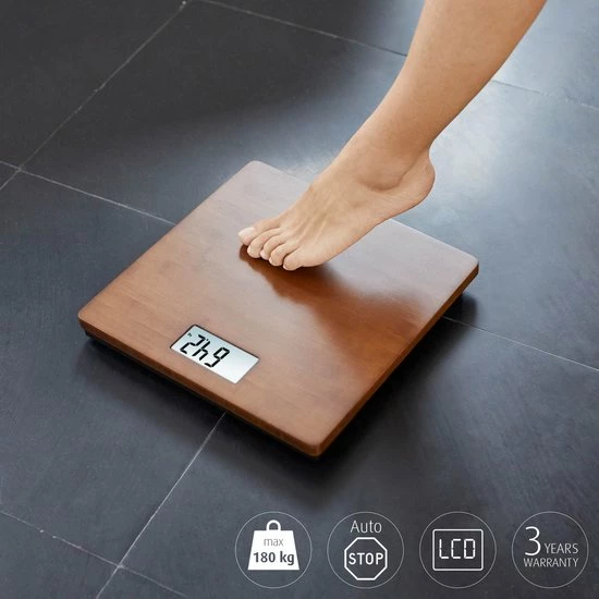 Medisana PS 450 - Personenweegschaal - Bamboe Dark 5 Medisana PS 450 - Personenweegschaal - Bamboe Dark - Afbeelding 3