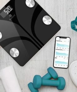 E.volve Slimme Weegschaal - 14x Lichaamsanalyse O.a. Vetpercentage - Digitale Personenweegschaal Met App 22 E.volve Slimme Weegschaal - 14x Lichaamsanalyse O.a. Vetpercentage - Digitale Personenweegschaal Met App -Yunmai Shop 550x550 47