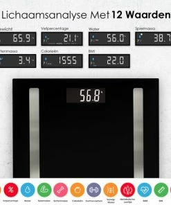 MGS Tech Slimme Personenweegschaal Met Volledig Lichaamsanalyse En Vetpercentage - Digitale Bluetooth Weegschaal Met App - Beste Koop 22 MGS Tech Slimme Personenweegschaal Met Volledig Lichaamsanalyse En Vetpercentage - Digitale Bluetooth Weegschaal Met App - Beste Koop -Yunmai Shop 550x550 474