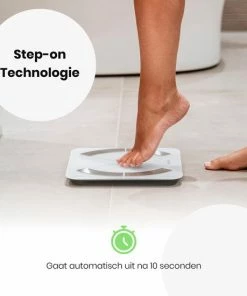 Formilo - Personenweegschaal Met Lichaamsanalyse - Met App - Digitaal - Wit 17 Formilo - Personenweegschaal Met Lichaamsanalyse - Met App - Digitaal - Wit -Yunmai Shop 550x550 498