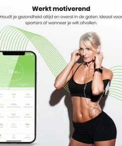 Formilo - Personenweegschaal Met Lichaamsanalyse - Met App - Digitaal - Wit 19 Formilo - Personenweegschaal Met Lichaamsanalyse - Met App - Digitaal - Wit -Yunmai Shop 550x550 500