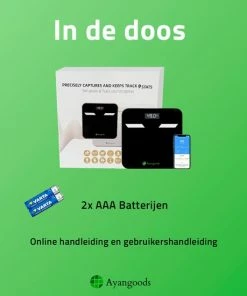 Ayangoods Slimme Weegschaal ? Personenweegschaal Beste Koop ? 12x Lichaamsanalyse O.a. Vetpercentage, BMI - Met App ? Digitale Weegschaal Personen ? Weegschaal Analoog ? Sport Weegschaal ? Fitness Weegschaal 18 Ayangoods Slimme Weegschaal ? Personenweegschaal Beste Koop ? 12x Lichaamsanalyse O.a. Vetpercentage, BMI - Met App ? Digitale Weegschaal Personen ? Weegschaal Analoog ? Sport Weegschaal ? Fitness Weegschaal -Yunmai Shop 550x550 506