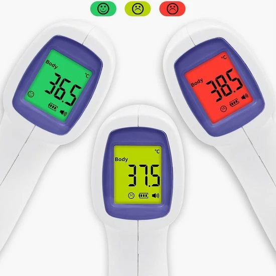By Cee Cee Koortsthermometer Infrarood- Thermometer Lichaam En Voorhoofd - Contactloze En Digitale Thermometer - Voor Volwassenen En Kinderen 5 By Cee Cee Koortsthermometer Infrarood- Thermometer Lichaam En Voorhoofd - Contactloze En Digitale Thermometer - Voor Volwassenen En Kinderen - Afbeelding 3