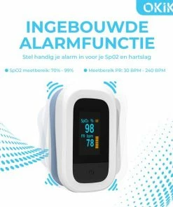 Okik Luxe Saturatiemeter Met Hartslagmeter ? Zuurstofmeter Vinger ? Pulse Oximeter 15 Okik Luxe Saturatiemeter Met Hartslagmeter ? Zuurstofmeter Vinger ? Pulse Oximeter -Yunmai Shop 550x550 521
