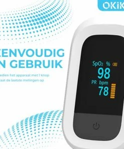 Okik Luxe Saturatiemeter Met Hartslagmeter ? Zuurstofmeter Vinger ? Pulse Oximeter 16 Okik Luxe Saturatiemeter Met Hartslagmeter ? Zuurstofmeter Vinger ? Pulse Oximeter -Yunmai Shop 550x550 522