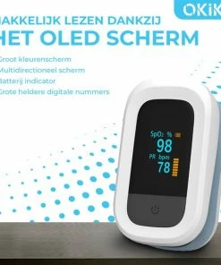 Okik Luxe Saturatiemeter Met Hartslagmeter ? Zuurstofmeter Vinger ? Pulse Oximeter 19 Okik Luxe Saturatiemeter Met Hartslagmeter ? Zuurstofmeter Vinger ? Pulse Oximeter -Yunmai Shop 550x550 524