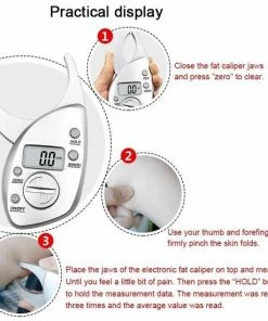 LOUZIR Betrouwbare Vetmeter - Digitale Verpercentage Meter - Weegschaal - Vetpercentage Meten - Afvallen -Yunmai Shop 550x550 540