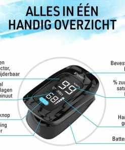 IProven OXI-27iBL - Saturatiemeter Zuurstofmeter Pulse Oximeter - Hartslag Meting - Zuurstof Meting 12 IProven OXI-27iBL - Saturatiemeter Zuurstofmeter Pulse Oximeter - Hartslag Meting - Zuurstof Meting -Yunmai Shop 550x550 547