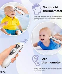 Bintoi? X200 - Thermometer Voorhoofd - Oorthermometer - Koortsthermometer 17 Bintoi? X200 - Thermometer Voorhoofd - Oorthermometer - Koortsthermometer -Yunmai Shop 550x550 55