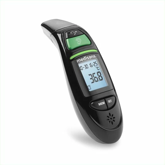 Medisana TM 750 Black Multifunctionele Infrarood Thermometer 4 Medisana TM 750 Black Multifunctionele Infrarood Thermometer - Afbeelding 2