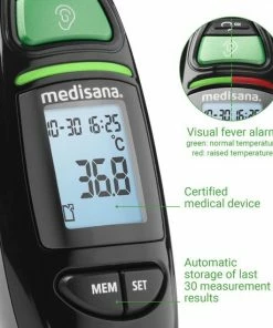 Medisana TM 750 Black Multifunctionele Infrarood Thermometer 19 Medisana TM 750 Black Multifunctionele Infrarood Thermometer -Yunmai Shop 550x550 593