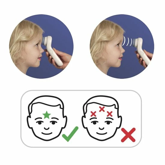 Braun NTF3000WE - Voorhoofdthermometer 7 Braun NTF3000WE - Voorhoofdthermometer - Afbeelding 5