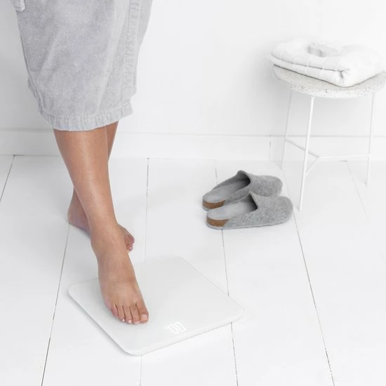 Brabantia ReNew Personenweegschaal Digitaal - Op Batterijen - White 5 Brabantia ReNew Personenweegschaal Digitaal - Op Batterijen - White - Afbeelding 3