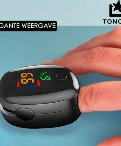 Nola & Coco Professionele Zwarte Saturatiemeter + Tonova Pen - CE Gecertificeerd - Digitale Hartslagmeter - Zuurstofmeter Vinger -Pulse Oximeter - LED Display - Vingertop Hartslag Meten - Gezondheid -Yunmai Shop 550x550 622
