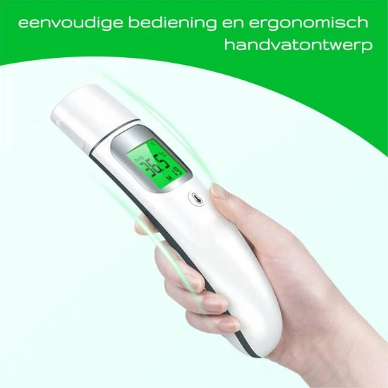 Monati 3 In 1 Infrarood Koortsthermometer - Nauwkeurige Meting Van Lichaam, Voorhoofd, Oor En Binnen - Voor Volwassenen En Baby's 8 Monati 3 In 1 Infrarood Koortsthermometer - Nauwkeurige Meting Van Lichaam, Voorhoofd, Oor En Binnen - Voor Volwassenen En Baby's - Afbeelding 6