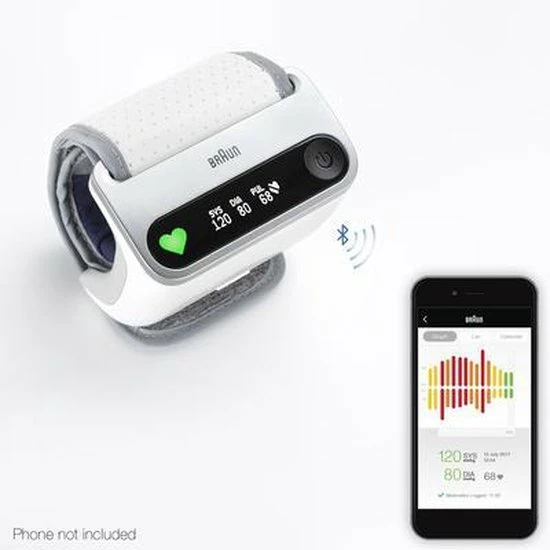 Braun BPW4500WE - Bloeddrukmeter Zonder Manchet 15 Braun BPW4500WE - Bloeddrukmeter Zonder Manchet - Afbeelding 13