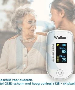 RealN WELLUE Professionele Saturatiemeter Met VIHEALTH-App - Oximeter - Hartslagmeter - Zuurstofmeter Vinger - Pulse Oximeter - Led Scherm - Wit 22 RealN WELLUE Professionele Saturatiemeter Met VIHEALTH-App - Oximeter - Hartslagmeter - Zuurstofmeter Vinger - Pulse Oximeter - Led Scherm - Wit -Yunmai Shop 550x550 660