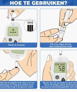 Sinocare Bloedglucose Meter ? Met 100 Test Strips En 100 Lancetten ? Diabetes ? Bloedsuiker Meter ? Bloedglucose Meter 19 Sinocare Bloedglucose Meter ? Met 100 Test Strips En 100 Lancetten ? Diabetes ? Bloedsuiker Meter ? Bloedglucose Meter -Yunmai Shop 550x550 668