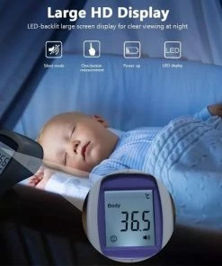 Must Have Goodies Infrarood Thermometer - Thermometer Koorts - Voorhoofd Thermometer - Volwassenen En Baby's - Baby Thermometer -Yunmai Shop 550x550 681