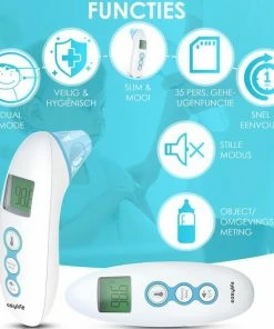 Easy Life Easylife? Digitale Infrarood Thermometer Incl. Batterijen En Opbergzakje - Oor & Voorhoofd -Yunmai Shop 550x550 689