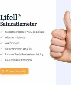 IMDK Saturatie En Hartslagmeter - Oximeter - (Bloed) Zuurstofmeter - Vingertop Pulse - Wit -Yunmai Shop 550x550 694