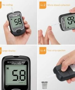 Exactive EQ Impulse Glucosemeter ? Bloedglucosemeter - Startpakket ? Glucosemeter Startpakket - Bloedsuikermeter ? Diabetes Meter ? Glucose Monitor ? Bloedsuikerspiegelmeter ? Teststrips ? Prikpen -Yunmai Shop 550x550 723