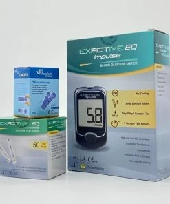 Exactive EQ Impulse Glucosemeter ? Bloedglucosemeter - Startpakket ? Glucosemeter Startpakket - Bloedsuikermeter ? Diabetes Meter ? Glucose Monitor ? Bloedsuikerspiegelmeter ? Teststrips ? Prikpen -Yunmai Shop 550x550 725