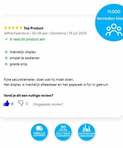 Datoza Saturatiemeter - Met Hartslagmeter En Zuurstofmeter -Yunmai Shop 550x550 738