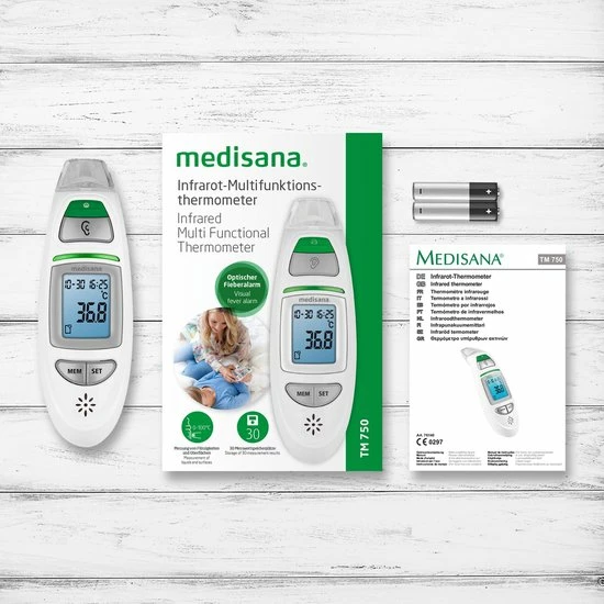 Medisana TM 750 - Lichaamsthermometer - Infrarood 14 Medisana TM 750 - Lichaamsthermometer - Infrarood - Afbeelding 12