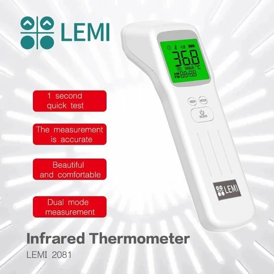 J.C. Health Thermometer - Plastic - Wit 7 J.C. Health Thermometer - Plastic - Wit - Afbeelding 5