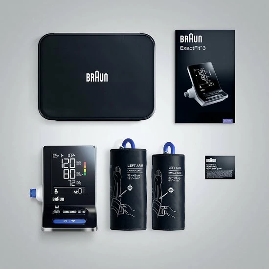 Braun ExactFit™ 3 BUA6150WE - Bovenarmbloed Drukmeter 16 Braun ExactFit™ 3 BUA6150WE - Bovenarmbloed Drukmeter - Afbeelding 14