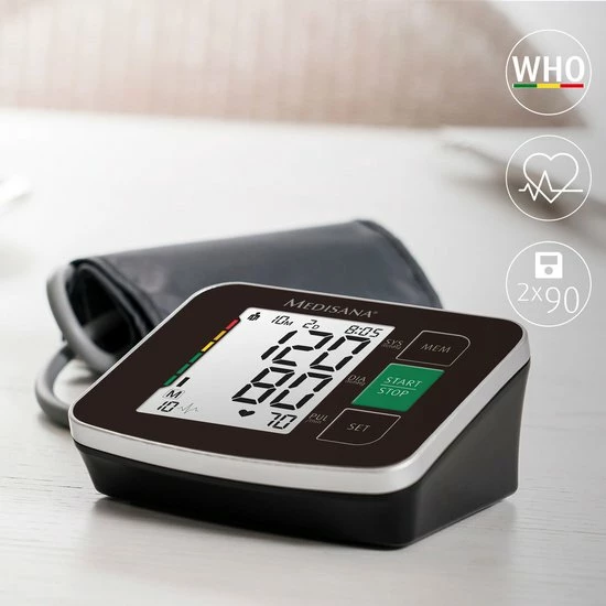 Medisana BU 516 Bovenarm Bloeddrukmeter 16 Medisana BU 516 Bovenarm Bloeddrukmeter - Afbeelding 14