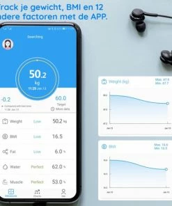 Phreeze Slimme Personenweegschaal Met Volledig Lichaamsanalyse En Vetpercentage - Digitale Bluetooth Weegschaal Met App - Beste Koop 30 Phreeze Slimme Personenweegschaal Met Volledig Lichaamsanalyse En Vetpercentage - Digitale Bluetooth Weegschaal Met App - Beste Koop -Yunmai Shop 550x550 781