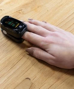 Silvergear Saturatiemeter - Oximeter - Zuurstofmeter - Hartslagmeter -Yunmai Shop 550x550 786