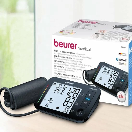 Beurer BM54 - Bloeddrukmeter Bovenarm - Bluetooth 7 Beurer BM54 - Bloeddrukmeter Bovenarm - Bluetooth - Afbeelding 5