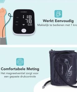 KIMO DIRECT Bloeddrukmeter - Automatisch - Bloeddrukmeter Bovenarm - Hartslagmeter - Nauwkeurige Meting - Groot Scherm 11 KIMO DIRECT Bloeddrukmeter - Automatisch - Bloeddrukmeter Bovenarm - Hartslagmeter - Nauwkeurige Meting - Groot Scherm -Yunmai Shop 550x550 790