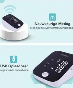 KIMO DIRECT Bloeddrukmeter - Automatisch - Bloeddrukmeter Bovenarm - Hartslagmeter - Nauwkeurige Meting - Groot Scherm 12 KIMO DIRECT Bloeddrukmeter - Automatisch - Bloeddrukmeter Bovenarm - Hartslagmeter - Nauwkeurige Meting - Groot Scherm -Yunmai Shop 550x550 791