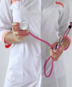 Merkloos Stethoscoop Voor Verpleegkundige - Enkelzijdig - Kleur Roze - Medische Verpleegster Stethoscoop - Nurse Stethoscope -Yunmai Shop 550x550 795
