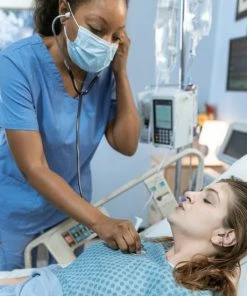 Merkloos Stethoscoop Voor Verpleegkundige - Enkelzijdig - Kleur Roze - Medische Verpleegster Stethoscoop - Nurse Stethoscope -Yunmai Shop 550x550 796