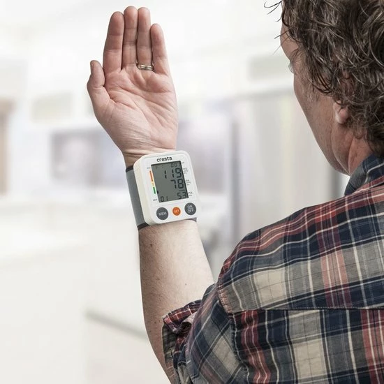 C-CARE Cresta Care BPM220 Digitale Pols Bloeddrukmeter Met Who Indicatie En Weergave Van De Hartslag 13 C-CARE Cresta Care BPM220 Digitale Pols Bloeddrukmeter Met Who Indicatie En Weergave Van De Hartslag - Afbeelding 11