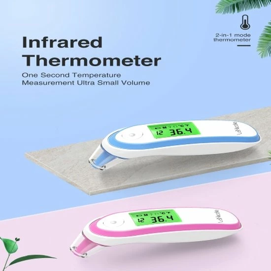 LaNicole®-Infrarood-oor-voorhoofd-thermometer-Roze-koorts-lichaamstemperatuur-baby-kind-volwassen-lichaamsthermometer 10 LaNicole®-Infrarood-oor-voorhoofd-thermometer-Roze-koorts-lichaamstemperatuur-baby-kind-volwassen-lichaamsthermometer - Afbeelding 8