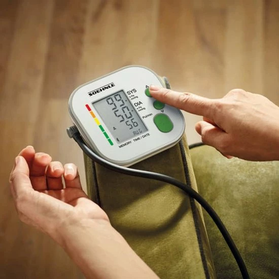 Soehnle 68127 Systo Monitor 180 Bovenarm-Bloeddrukmeter Wit/Grijs 10 Soehnle 68127 Systo Monitor 180 Bovenarm-Bloeddrukmeter Wit/Grijs - Afbeelding 8