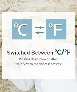 Boxym Infrarood Oorthermometer - Kinderen En Volwassenen - Snelle Meting - Koortsthermometer - Voorhoofd - Grijs -Yunmai Shop 550x550 872