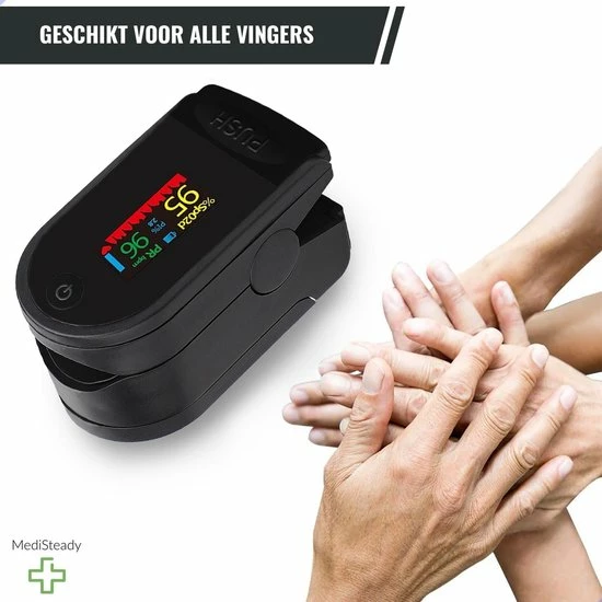Medi Steady? Saturatiemeter - Zwart - Oximeter - Zuurstofmeter - Saturatiemeter Zuurstofmeter Vinger - Zuurstofmeter Met Hartslagmeter - Saturatiemeter Met Hartslagmeter - Saturatiemeter Best Getest - Saturatie - Saturatiemeters -Inclusief Batterijen 16 Medi Steady? Saturatiemeter - Zwart - Oximeter - Zuurstofmeter - Saturatiemeter Zuurstofmeter Vinger - Zuurstofmeter Met Hartslagmeter - Saturatiemeter Met Hartslagmeter - Saturatiemeter Best Getest - Saturatie - Saturatiemeters -Inclusief Batterijen - Afbeelding 14