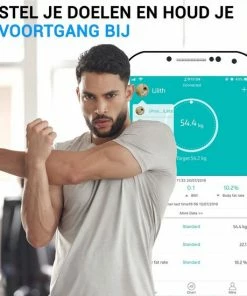 Vonia Personenweegschaal - Digitale Slimme Weegschaal Met Lichaamsanalyse & Vetpercentage -Yunmai Shop 550x550 899