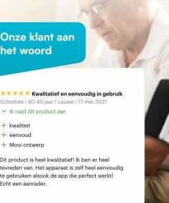 Sparxs Bloeddrukmeter - Inclusief Hartfilmpje (ECG) - Hartslagmeters Voor Bovenarm Of Borst - Inclusief App Via Bluetooth -Yunmai Shop 550x550 906