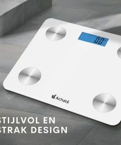 Achat? Slimme Weegschaal Met App - 12 Lichaamsanalyses - Smart Personenweegschaal - 8 Gebruikers - Incl Batterij - Wit 15 Achat? Slimme Weegschaal Met App - 12 Lichaamsanalyses - Smart Personenweegschaal - 8 Gebruikers - Incl Batterij - Wit -Yunmai Shop 550x550 915