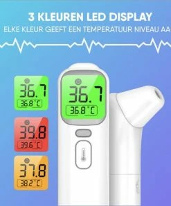 Wellue Thermometer - Thermometer Lichaam - Thermometer Baby - Thermometer Voorhoofd - Thermometer Oor - Koortsthermometer Voor Volwassenen - Bundelvoordeel 16 Wellue Thermometer - Thermometer Lichaam - Thermometer Baby - Thermometer Voorhoofd - Thermometer Oor - Koortsthermometer Voor Volwassenen - Bundelvoordeel -Yunmai Shop 550x550 917