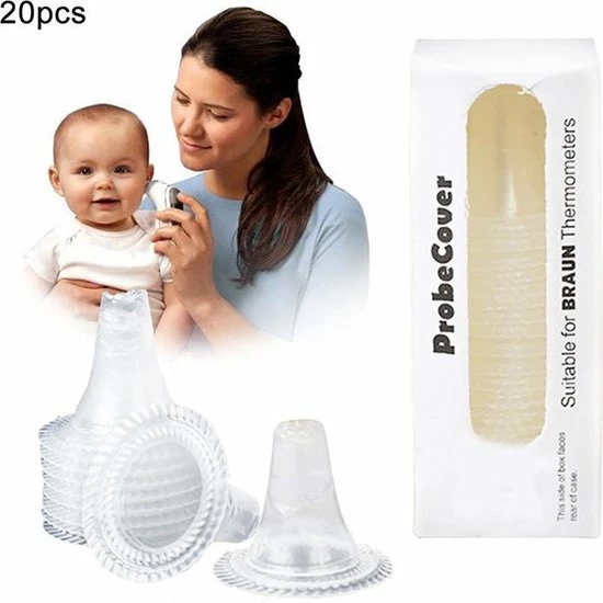 Fox Goods - Navulset Braun Thermometer Beschermkapjes - 20 Stuks 8 Fox Goods - Navulset Braun Thermometer Beschermkapjes - 20 Stuks - Afbeelding 6