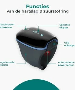New2075 ? Saturatiemeter ? Zuurstofmeter Vinger ? Oximeter ? Hartslagmeter ? Gratis App?voor Snurken En Slaap Apnea ? Beter Slapen -Yunmai Shop 550x550 992